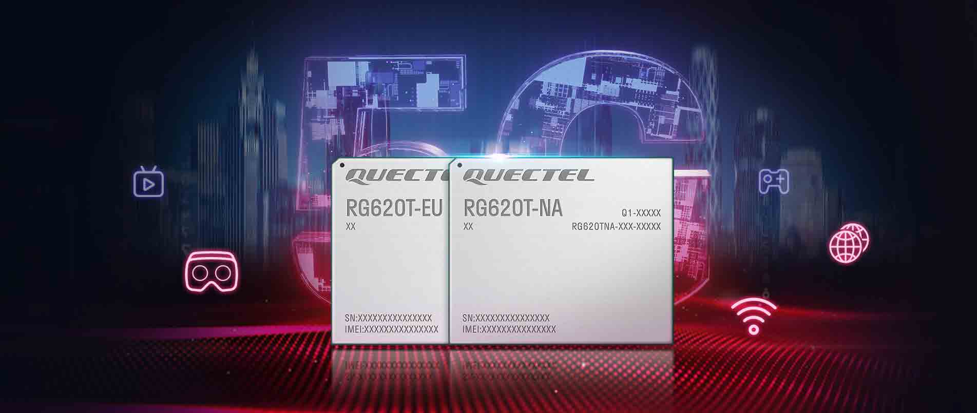 赋能全球5G FWA 市。3377体育入口基于MediaTek T830发布全新5G R16模组RG620T